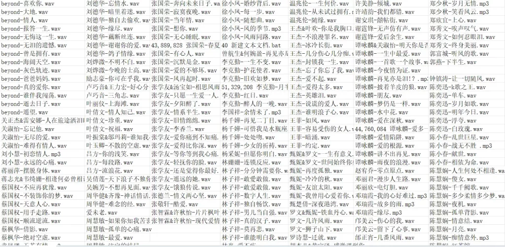 经典怀旧老歌无损音乐集